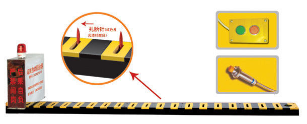 宾川县V3嵌入式闯岗自动扎胎器/阻车器